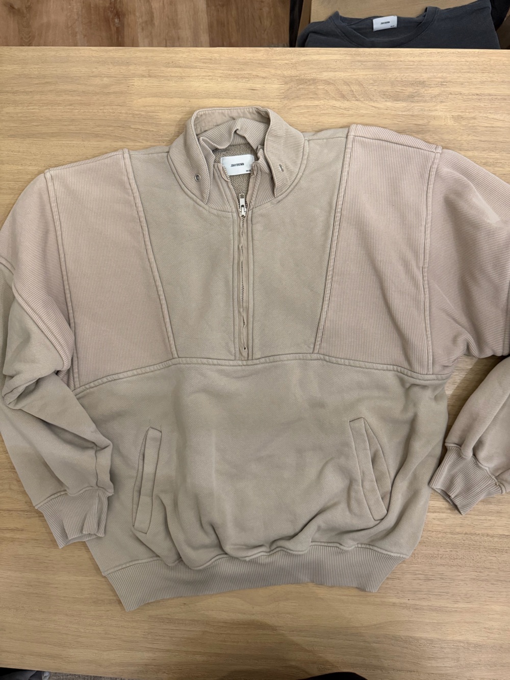 Joah brown retro zip sand one size